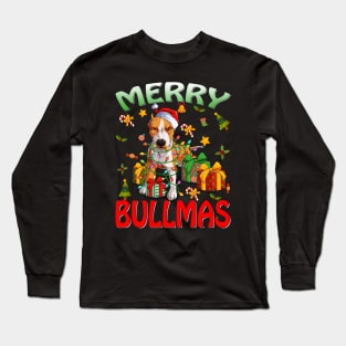 Merry Bullmas English Bulldog Ugly Christmas Dogs T-Shirt Long Sleeve T-Shirt